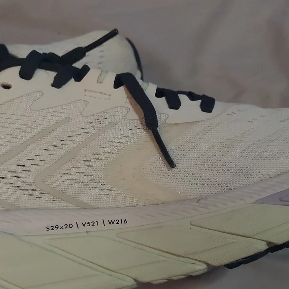 Hoka Womens White and Navy Sneakers - Picture 8 of 14